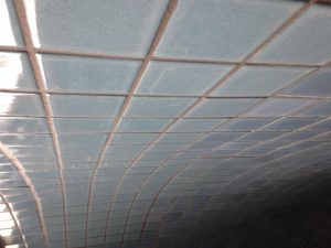 Tiling over repaired surface